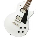 【在庫有り】 Epiphone / inspired by Gibson Les Paul Studio Alpine White エピフォン エレキギター レスポール スタジオ《 4582600680067》【YRK】《 8802022379629》