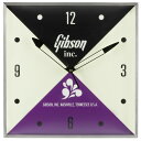 Gibson / GA-CLK3 Gibson Vintage Lighted Wall Clock Gibson Inc. ギブソン 時計【YRK】