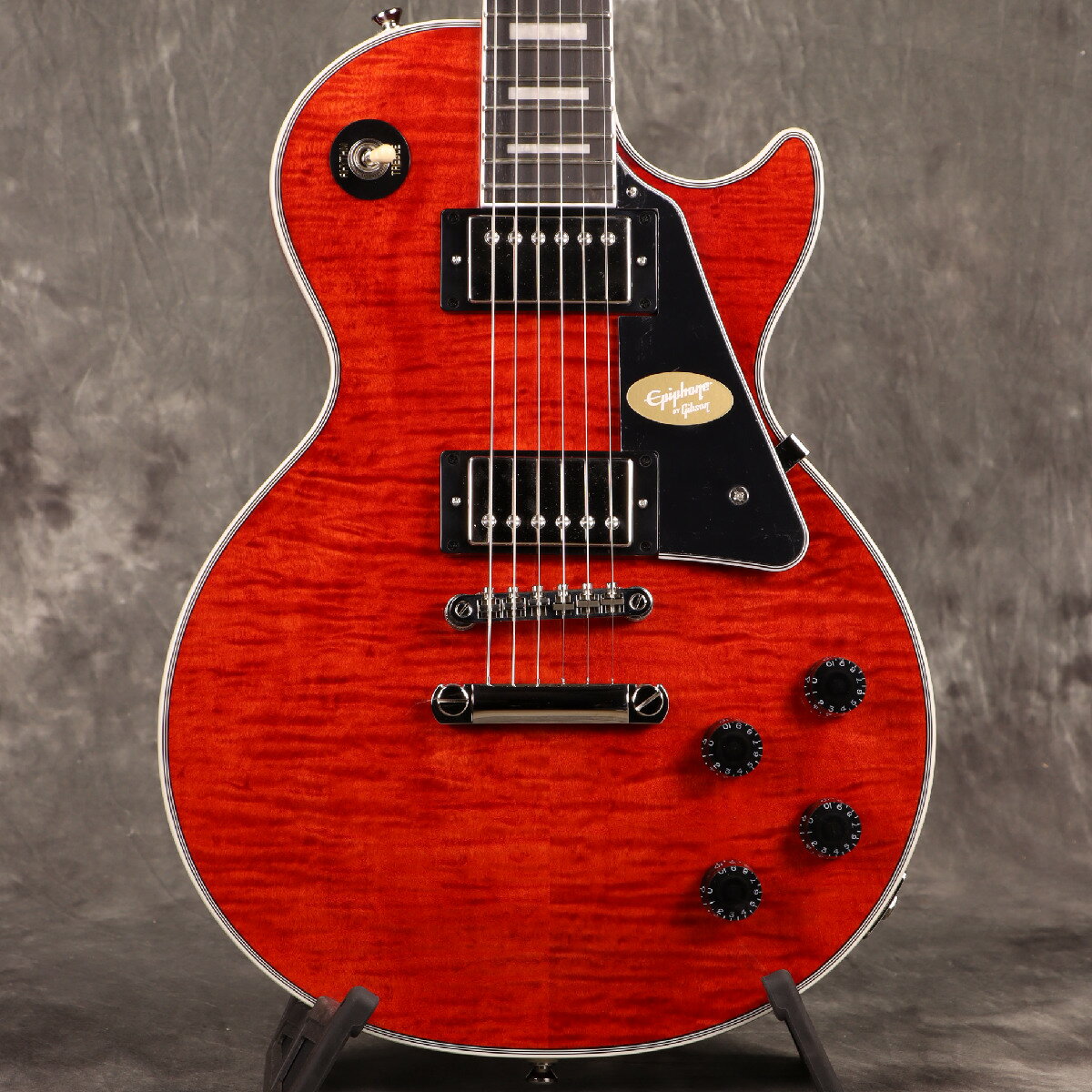 Epiphone / Inspired by Gibson Les Paul Custom Figured Transparent Red [Exclusive Model]s+4582600680067ts+8802022379629tyYRKz