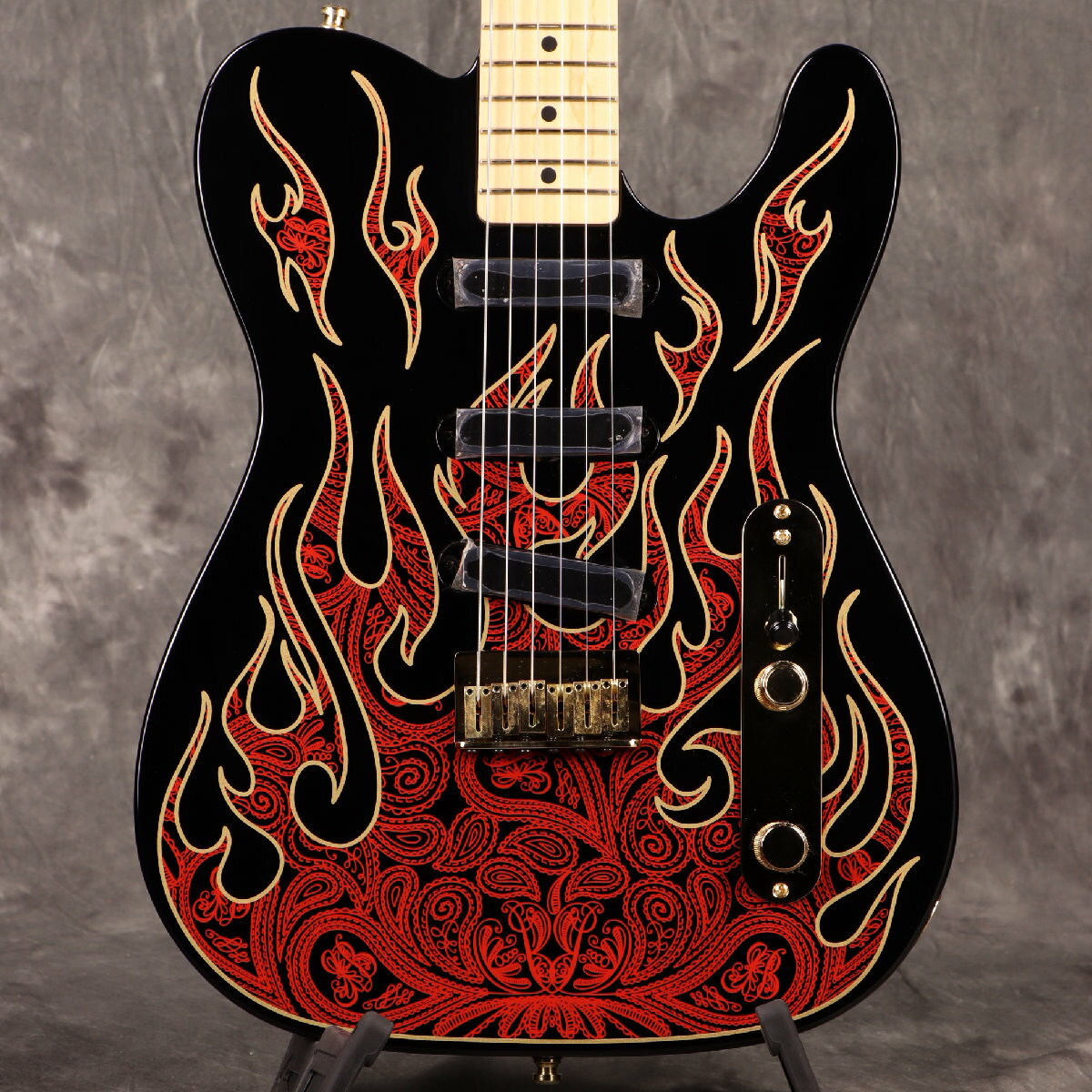 sWEBSHOPNAXZ[tFender USA / James Burton Telecaster Red Paisley Flames tF_[y3.55kg/Wiz[S/N US21014358]s+4582600680067tyPNGz