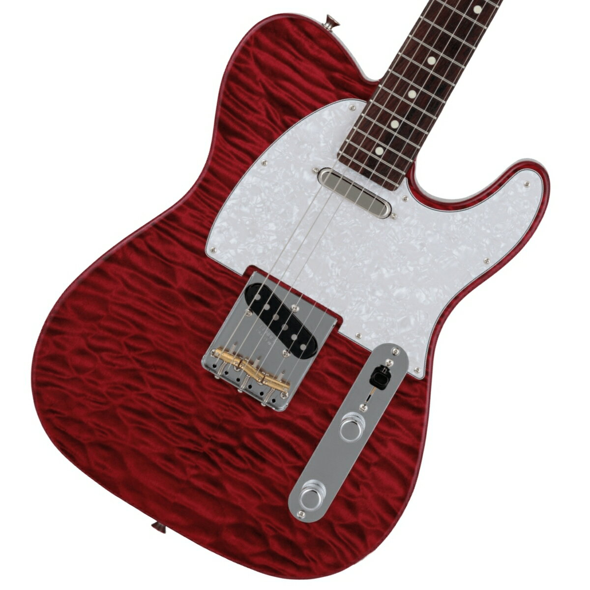 Fender / 2024 Collection Made in Japan Hybrid II Telecaster QMT Rosewood Fingerboard Red Beryl [胂f] tF_[s+4582600680067tyYRKz