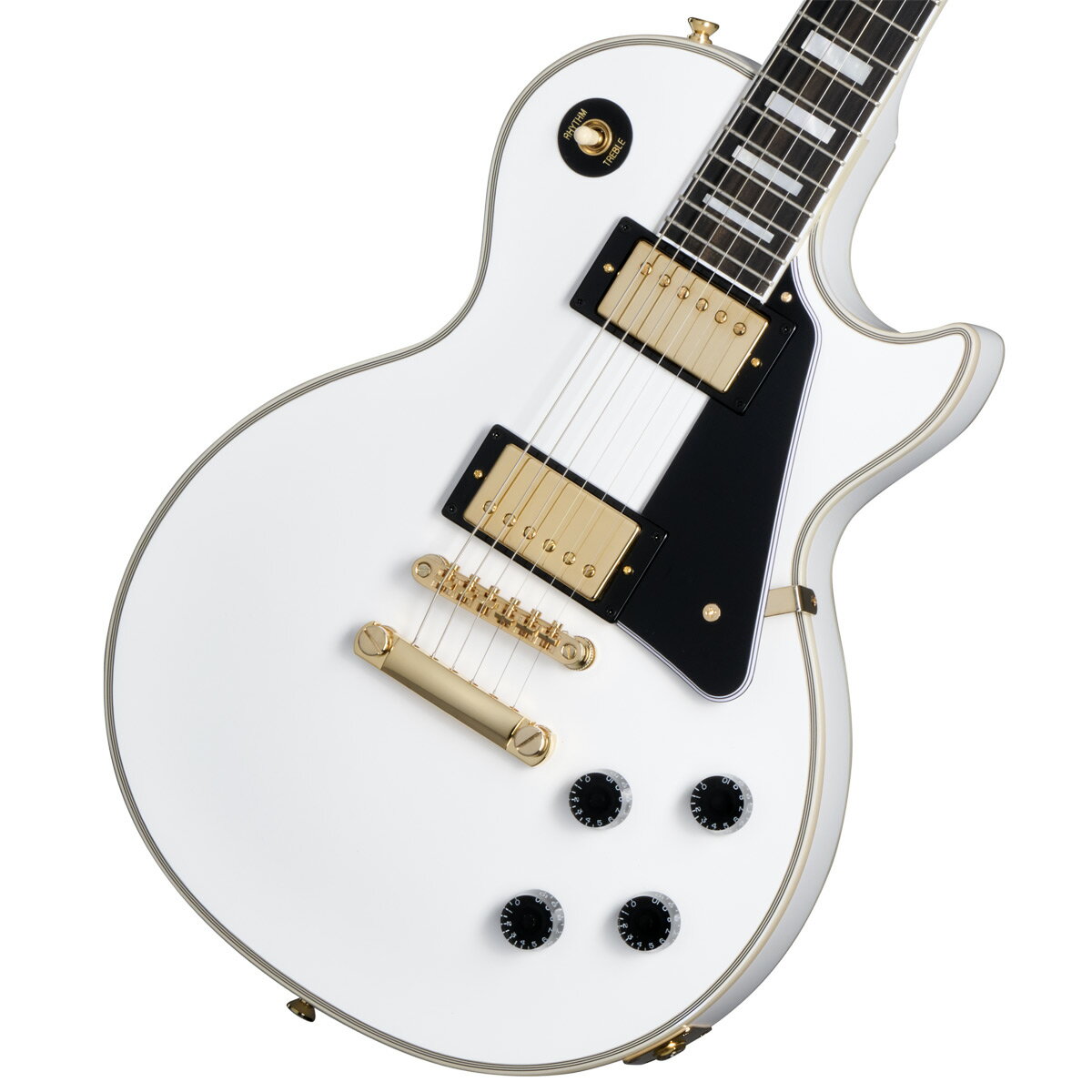Epiphone / Inspired by Gibson Custom Les Paul Custom Alpine White エピフォン《 4582600680067》《 8802022379629》【YRK】