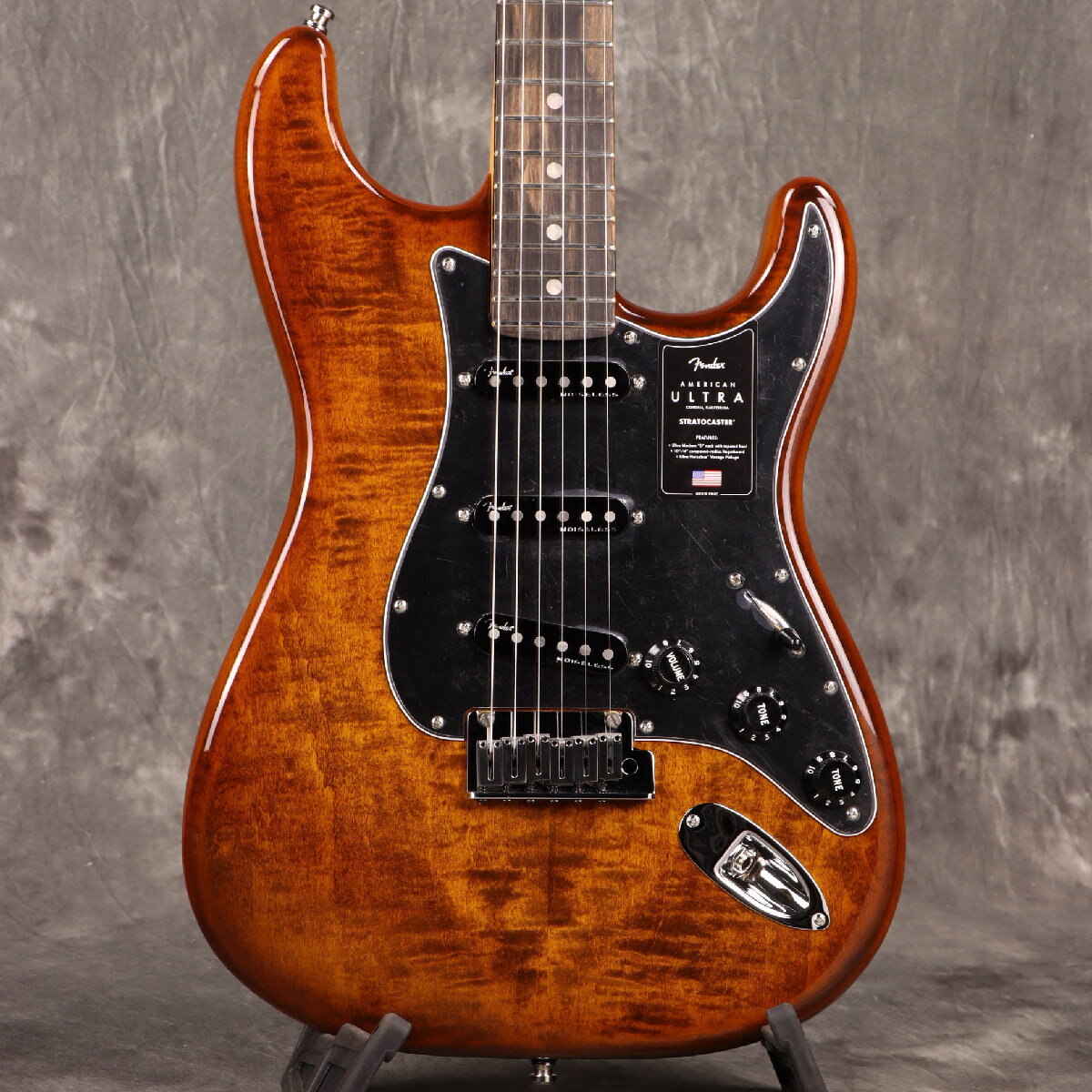 Fender / Limited Edition American Ultra Stratocaster Ebony Fingerboard Tiger Eye [ʌ胂f] y3.85kgz[S/N US23067027]s+4582600680067tyYRKz