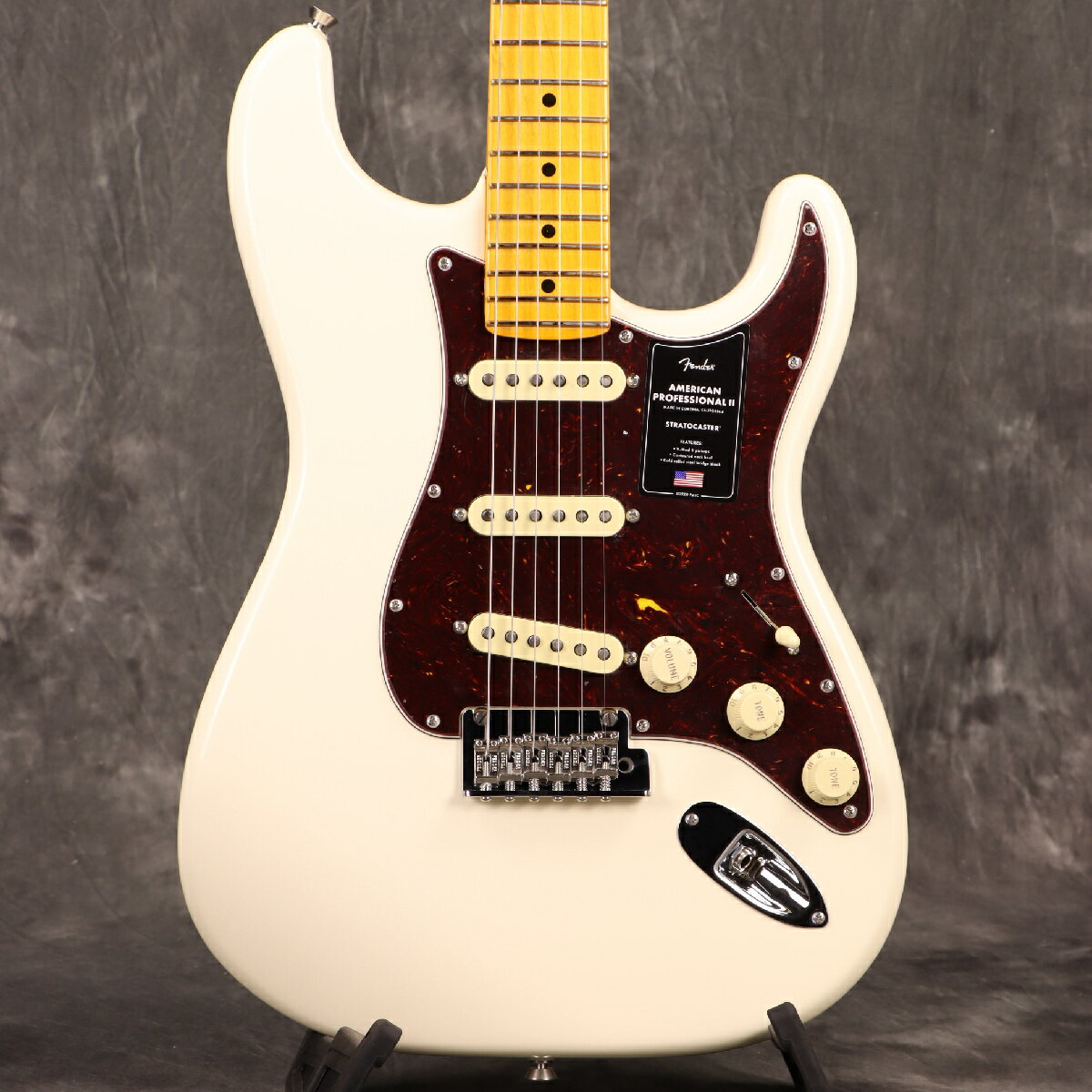 Fender/ American Professional II Stratocaster Maple Fingerboard Olympic Whitey3.75kgz[S/N US22056993]s+4582600680067tyYRKz