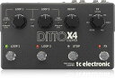 【あす楽対象商品】tc electronic / Ditto X4 Looper ルーパー【PNG】