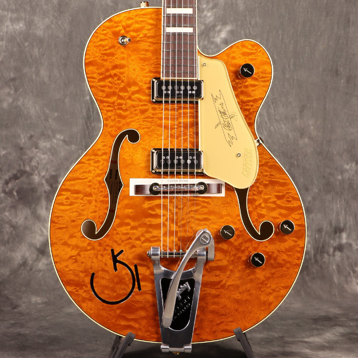 Gretsch / G6120TGQM-56 LTD Quilt Classic Chet Atkins Hollow Body Bigsby Roundup Orange Stain Lacquery3.09kgz[S/N JT24020649]yYRKz