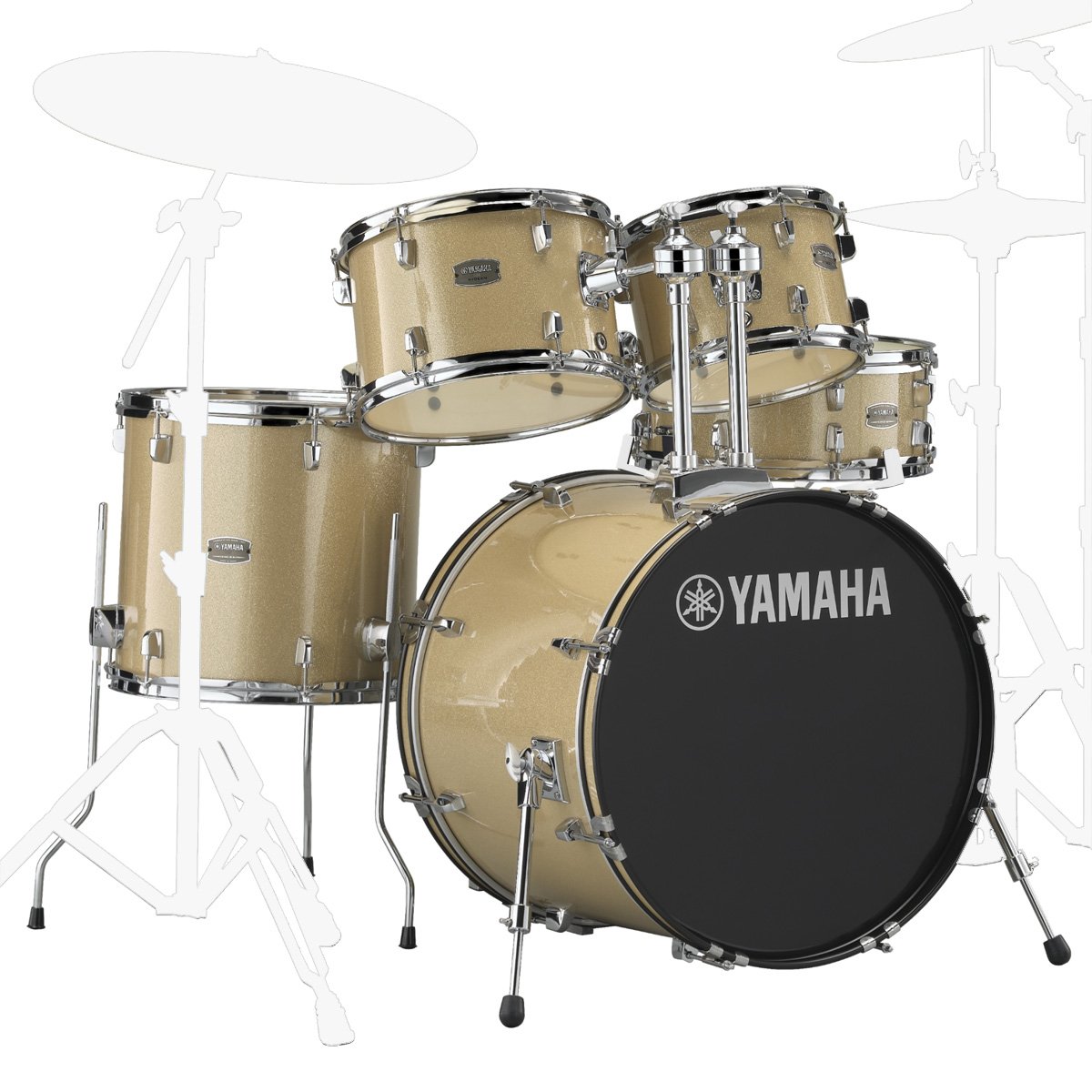 YAMAHA / RDP0F5 CPGシャンパングリッター ライディーン ドラム シェルセット 20BD【お取り寄せ商品】【PNG】