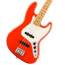 《WEBSHOPクリアランスセール》Fender / Player II Jazz Bass Maple Fingerboard Coral Red フェンダー...