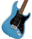 Squier by Fender / Sonic Stratocaster Laurel Fingerboard Black Pickguard Califor...