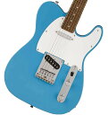 Squier by Fender / Sonic Telecaster Laurel Fingerboard White Pickguard Californi...