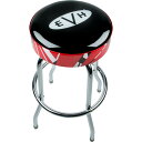 《WEBSHOPクリアランスセール》EVH / EVH Logo Barstool with Striped Trim 30 inch イーブイエイチ バー・ス...