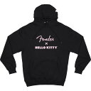 Fender / Clothing & Collectibles Fender x Hello Kitty Black Logo Hoodie S-Size フェンダー パーカー【PNG】