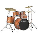 YAMAHA / RDP0F5STD ORGオレンジグリッター ライディーン ドラムセット ジルジャンシンバル付きフルセット 20BD コンパクトサイズ【お取り寄せ商品】【PNG】
