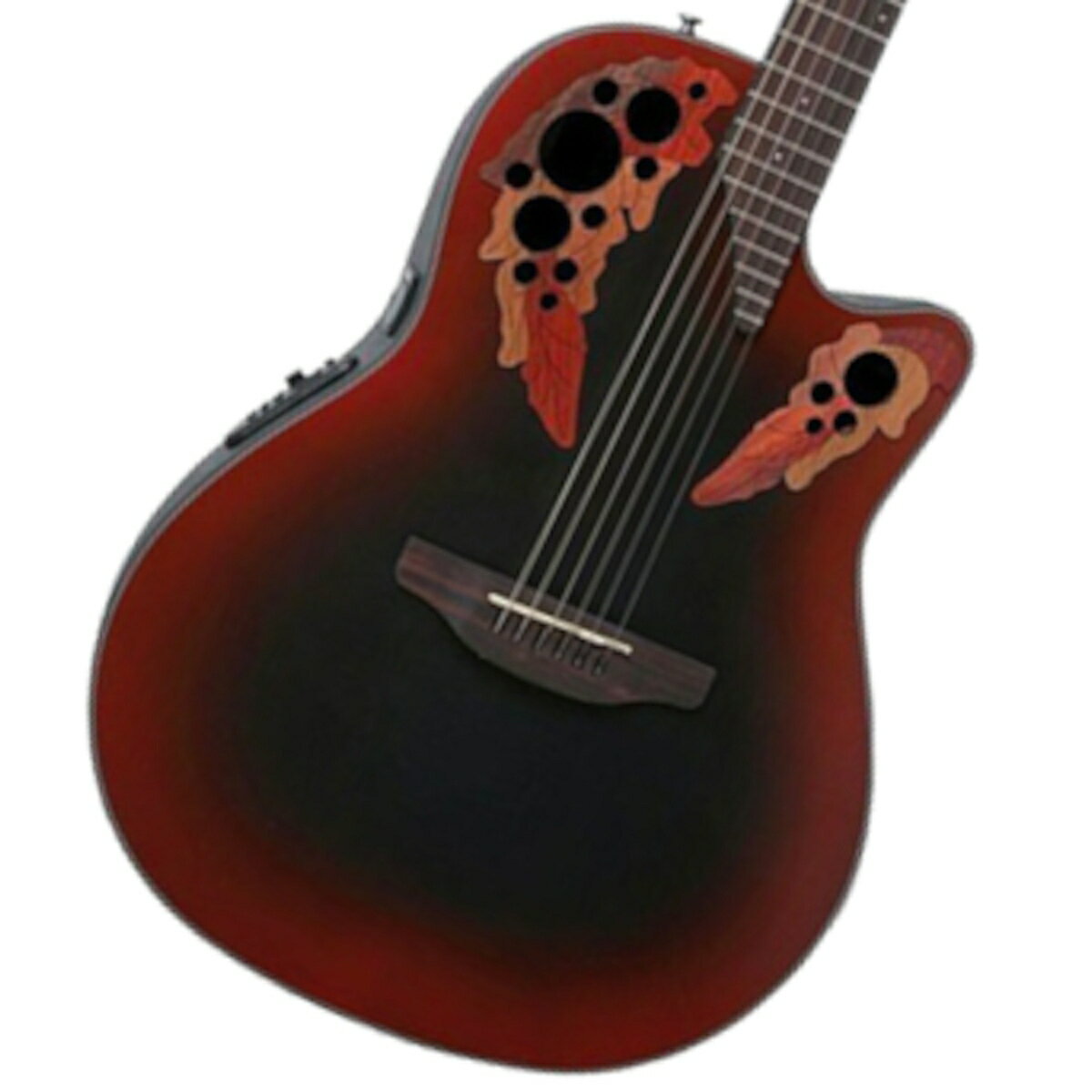 Ovation / Celebrity Elite CE44-RRB / Reverse Red Burst【人気の定番エレアコ】オベーション【PNG】