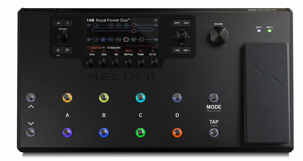 Line 6 Helix LT ギター エフェクター 美品 楽天市場】line6 helix lt(ギター用アクセサリー・パーツ