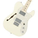 Fender / Made in Japan Traditional 70s Telecaster Thinline Maple Fingerboard Oly...
