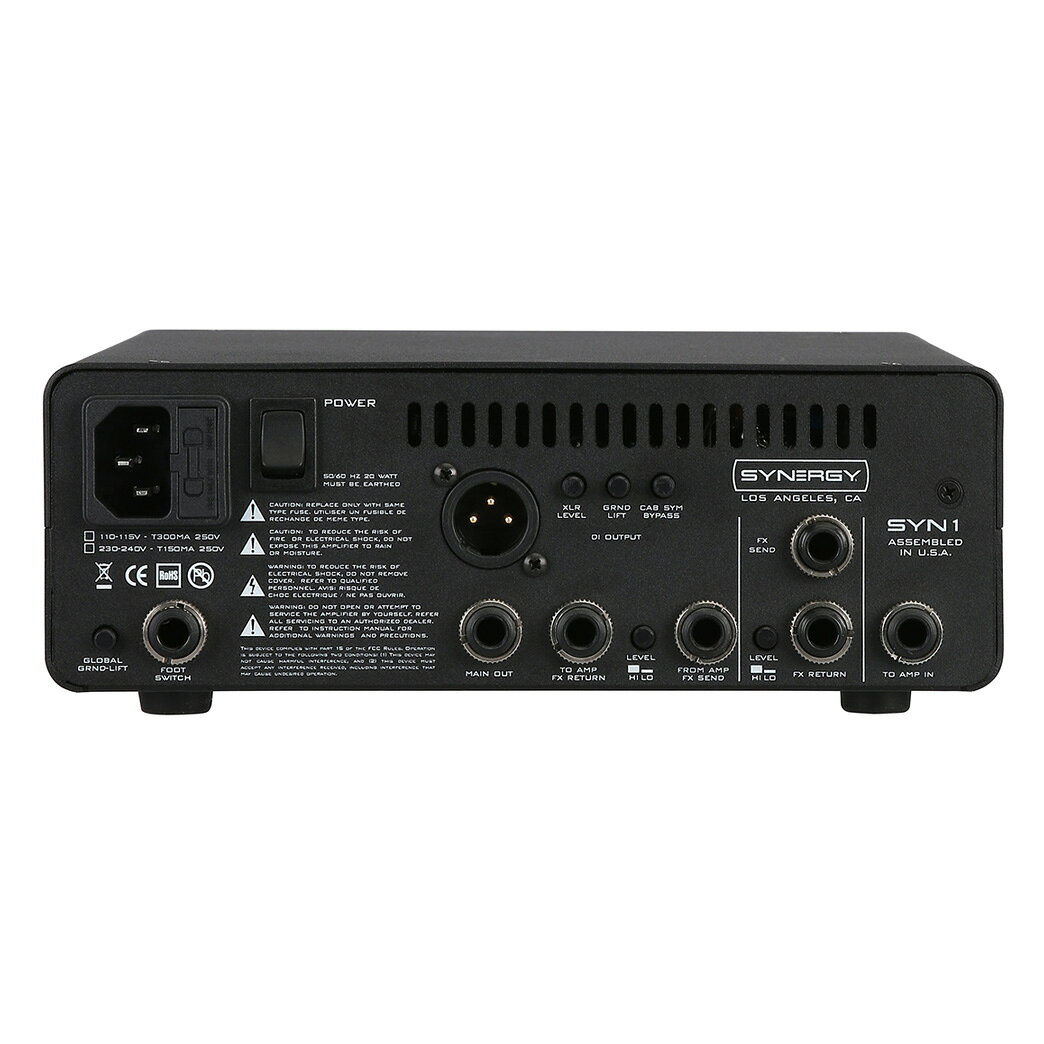 SYNERGY AMPS / SYN1 Single Module Tube Preamp 真空管アンプサウンド 1スロットプリアンプ シナジーアンプ ishibashi-10205139 イシバシ楽器 WEB SHOP サンプル画像3