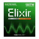 Elixir / 15432 Light B Long TaperWound Electric Bass Nickel Plated Steel 5th with NANOWEB Coating エリクサー 弦【正規品】