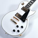 Epiphone / Inspired by Gibson Les Paul Custom Alpine White エレキギター レスポール カスタム 入門 初心者【YRK】