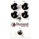 【新製品】Diamond Pedals / BOOST/EQ ダイヤモンドペダル ブースター イコライザー
