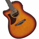 Ibanez / AAM50LCE-OLB (Open Pore Light Brown Sunburst) アイバニーズ エレアコ 左利き用【SPOTモデル】【お取り寄せ商品】【PNG】