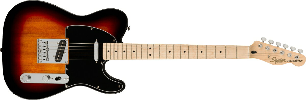 Squier by Fender / Affinity Series Telecaster Maple Fingerboard 3-Color Sunbu...