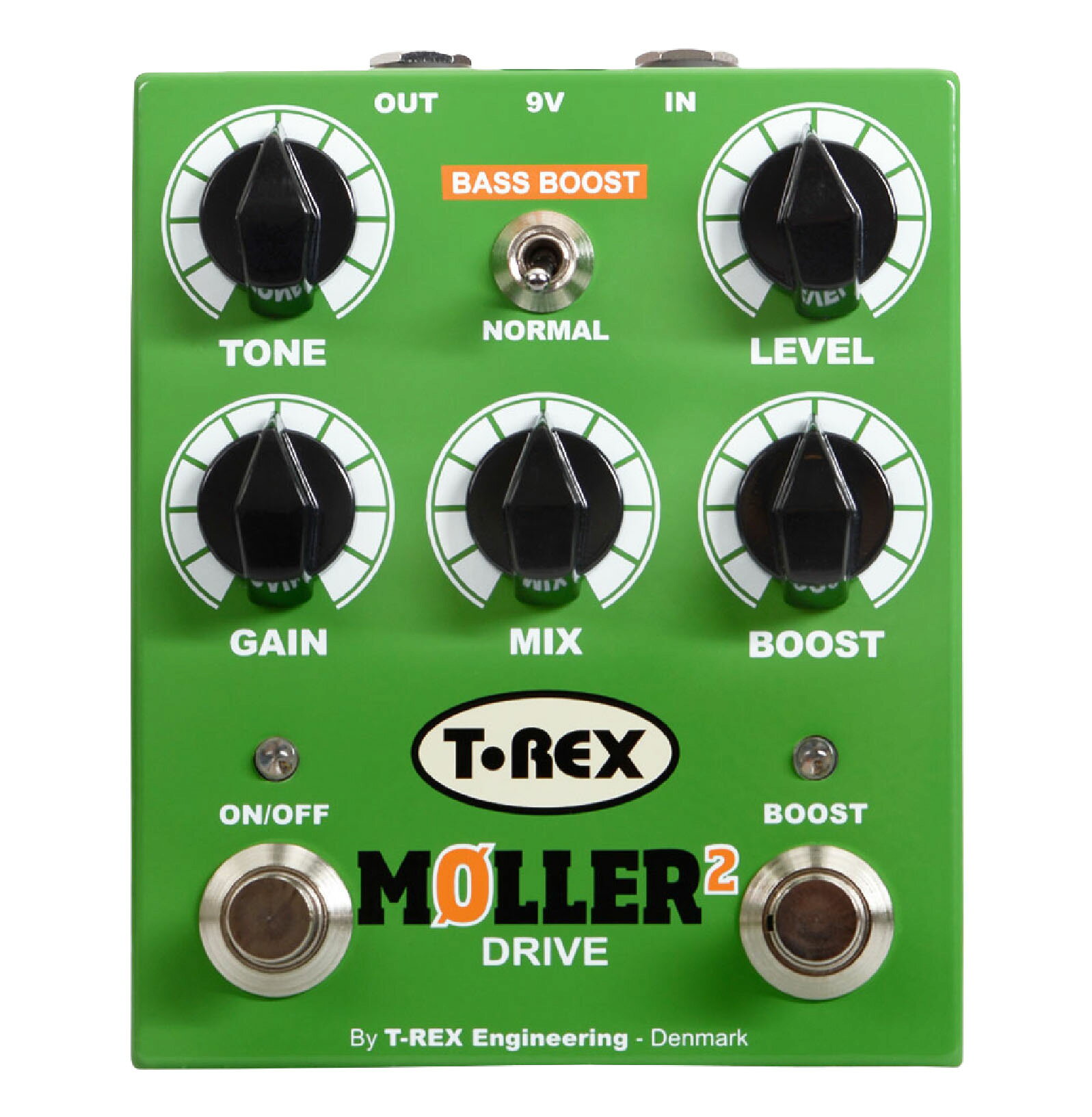 樂天商城 - 【数量限定特別価格】T-REX / MOLLER 2 オーバードライブ/ブースター ティーレックス【国内正規品】【PNG】