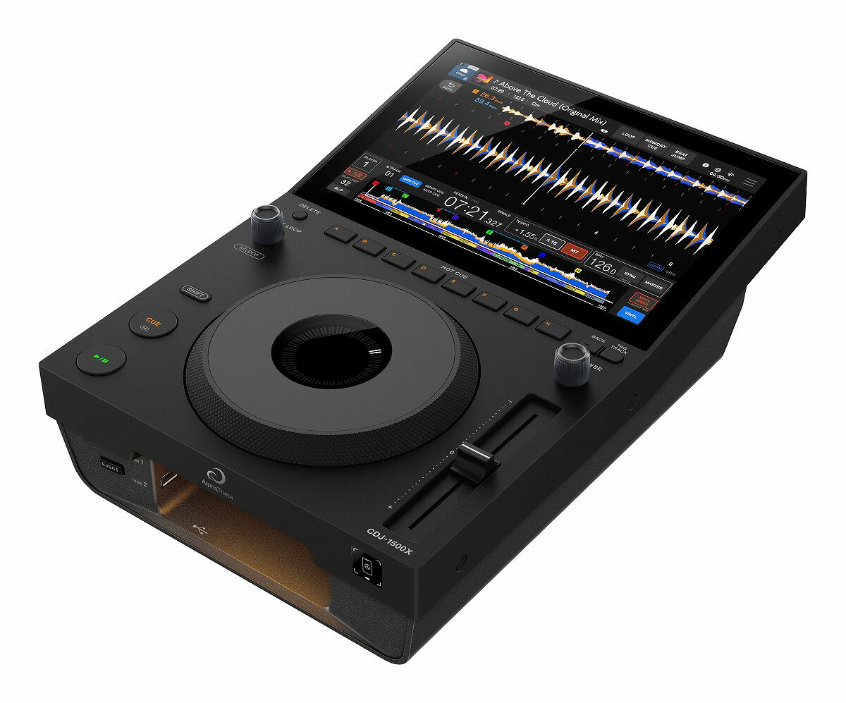 AlphaTheta / CDJ-1500X DJプレーヤー《予約注文/7月29日 発売予定》【PNG】