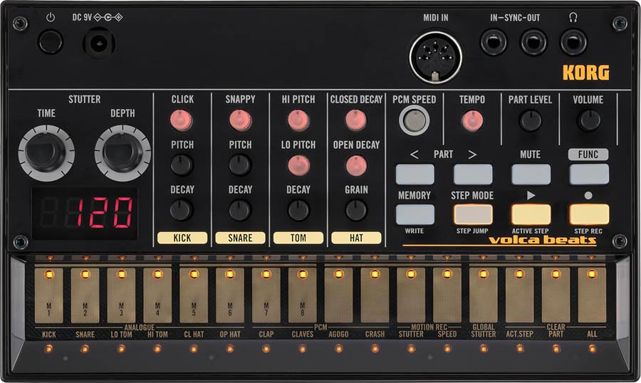 KORG ���륰 / volca beats ������AC�����ץ������åȡ��� ���ʥ����ꥺ��ޥ�����