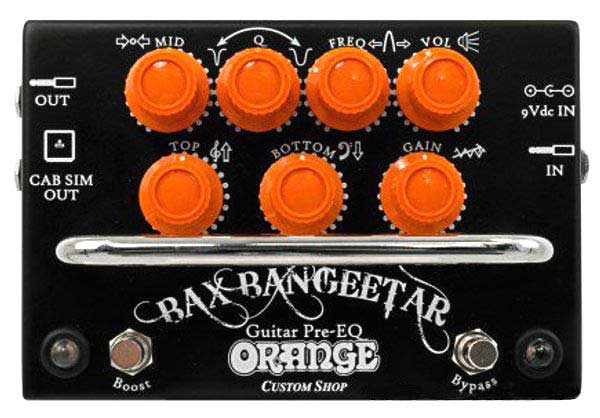 【タイムセール：11日12時まで】Orange　/　Bax　Bangeetar　Guitar　Pre-EQ　【バックス・バンジーター】《ピック滑り止めお試しセッ...