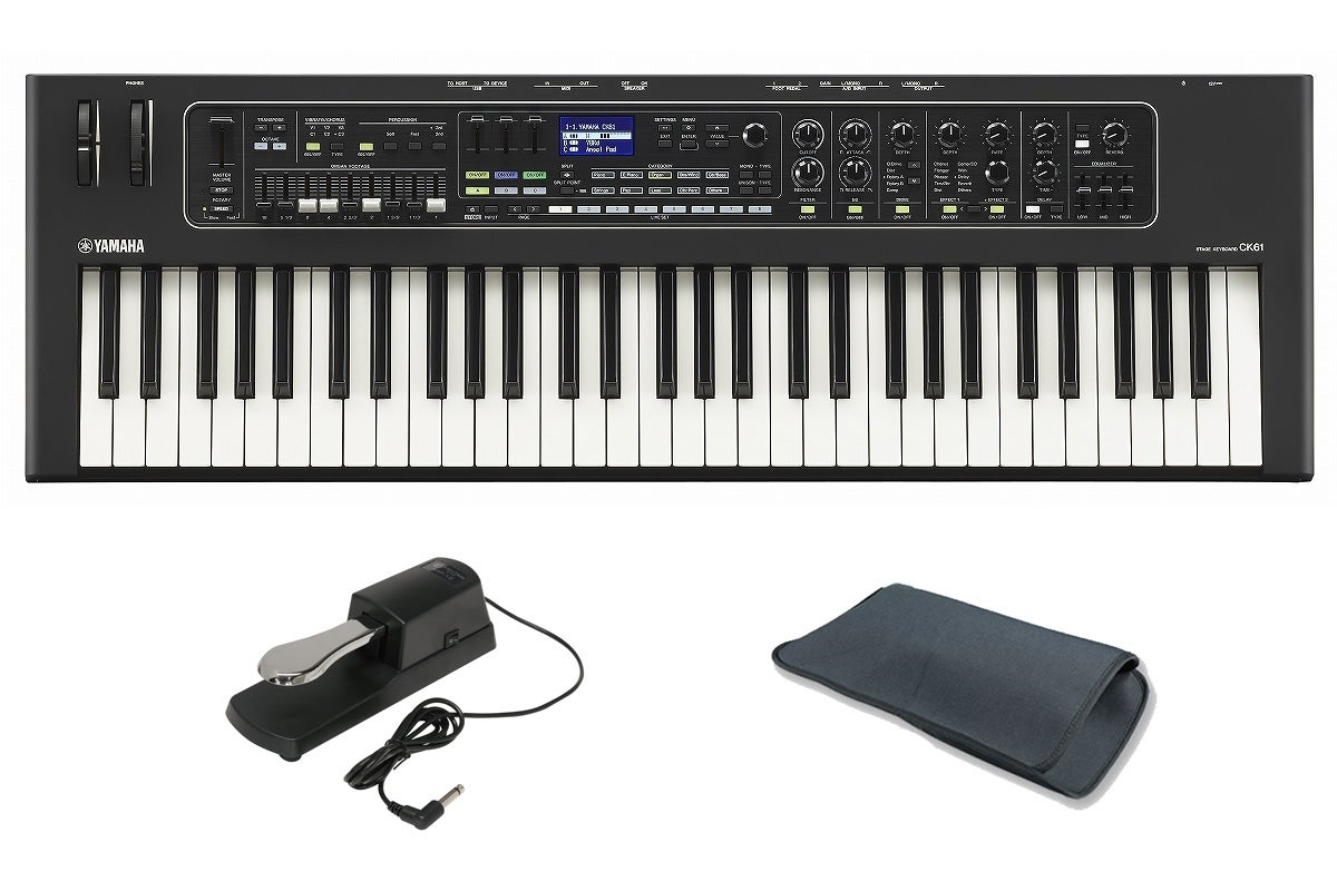 YAMAHA ヤマハ / CK61 [ダンパー・ペダル セット！] 61鍵ステージキーボード【YRK】