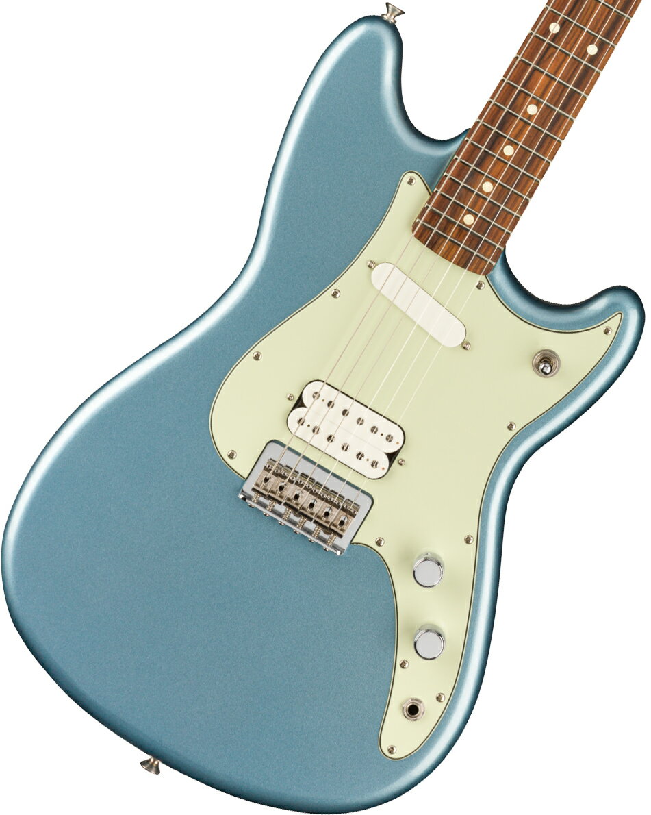 《WEBSHOPクリアランスセール》Fender / Player Duo-Sonic HS Pau Ferro Fingerboard Ice Blue Metallic フェンダー《 4582600680067》