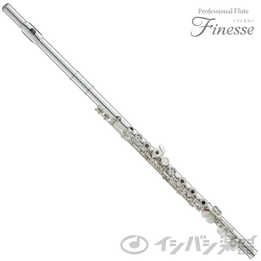 YAMAHA FLUTE YFL-677 「Finesse」ヤマハ プロフェッショナル フルート 〜フィネス〜 管体銀製 オフセットリングキイ…