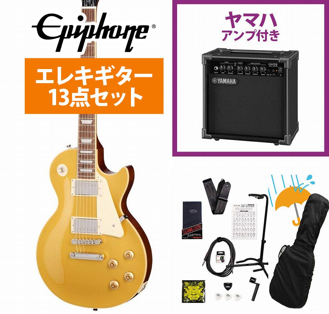 Epiphone / Inspired by Gibson Les Paul Standard 50s Gold Top ԥե 쥹 ...