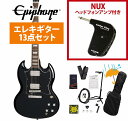 Epiphone / Inspired by Gibson SG Standard Ebony エピフォン GP-1アンプ付属エレキギター初心者セットR【YRK】