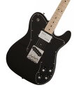 Fender / Made in Japan Traditional 70s Telecaster Custom Maple Fingerboard Black フェンダー【YRK】《 4582600680067》