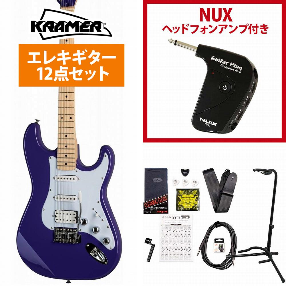 KRAMER / Focus VT-211S Purple クレイマー エレキギター 入門 初心者 GP-1アンプ付属エレキギター初心者セット【YRK】《 4582600680067》