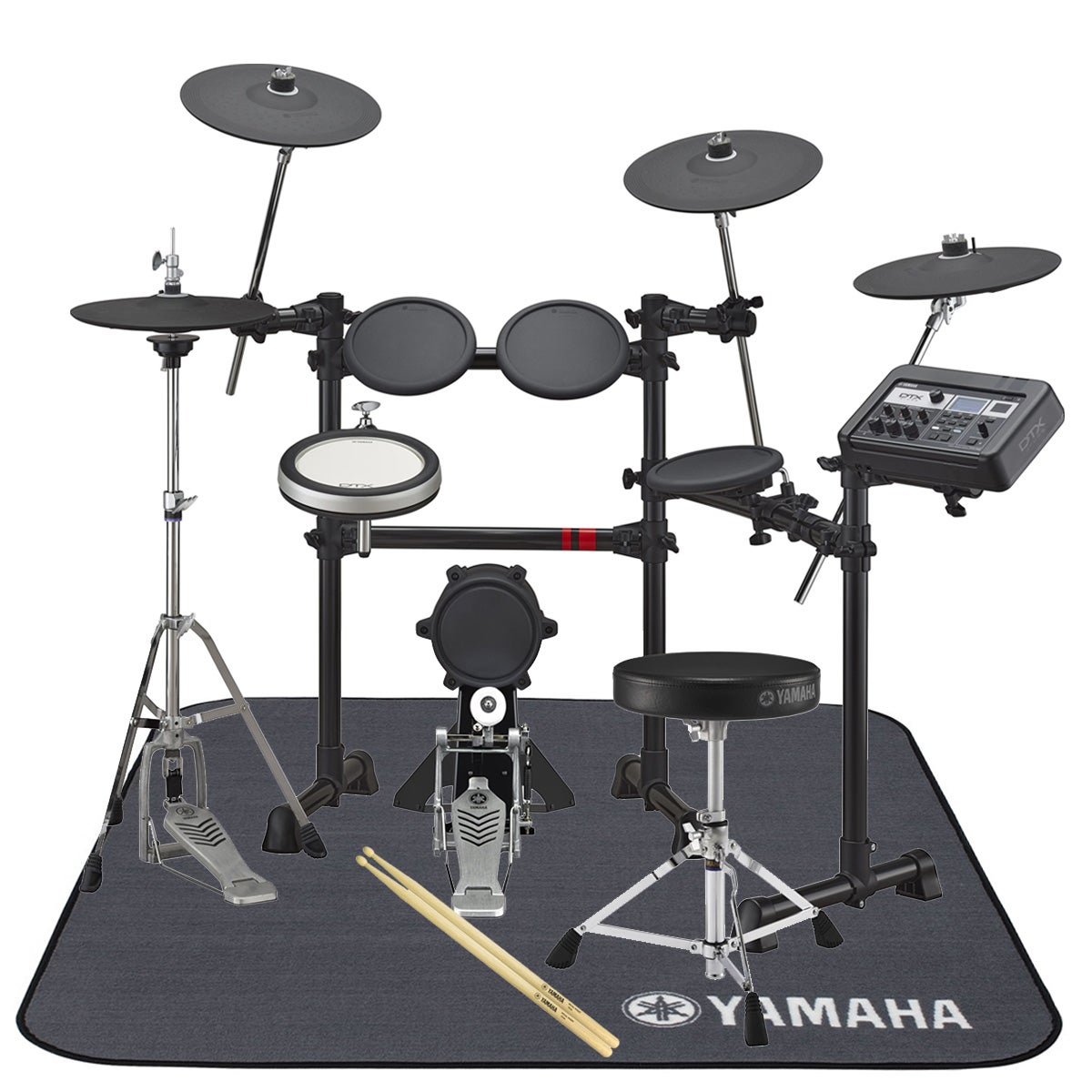 乐天商城 - YAMAHA / DTX6K2-XFS 純正フルセット w/ドラムマットDM1314【PNG】