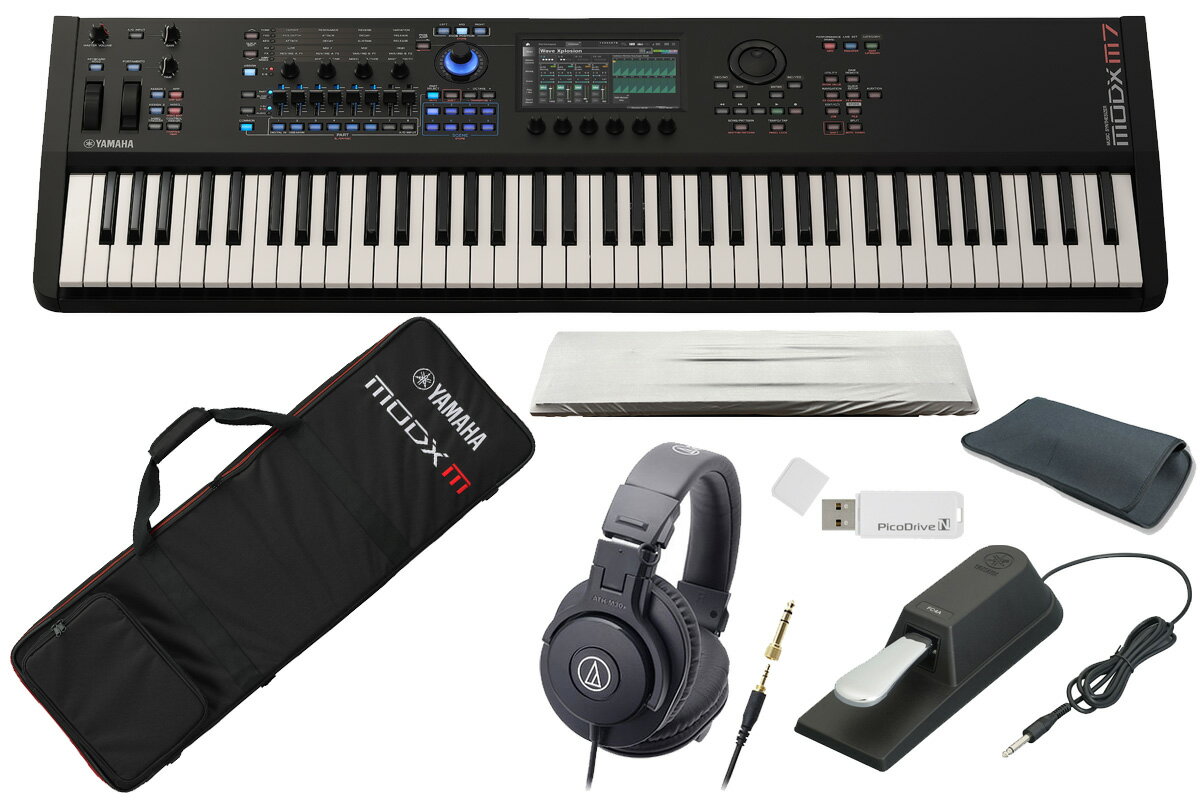 YAMAHA ヤマハ / MODX M7 [アクセサリートセット！] 76鍵 ミュージックシンセサイザー (MODX M)【PNG】