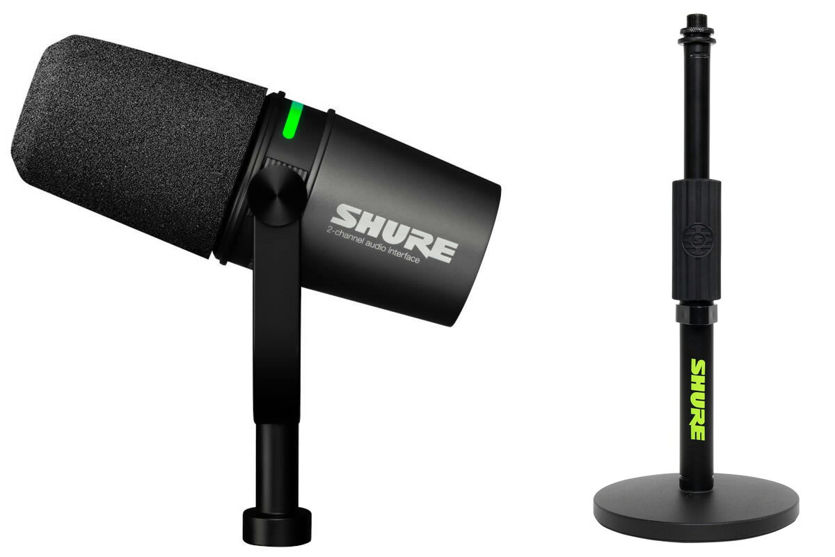 SHURE ���奢 / MV7i-J + �ǥ����ȥåץ������[SH-DESKTOP1] ���åȡ�PNG��