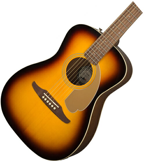 《WEBSHOPクリアランスセール》【在庫有り】 FENDER Acoustic / MALIBU PLAYER SUNBURST 【CALIFORNIA SERIES】 フェンダー アコースティックギター アコギ エレアコ 《+4582600680067》【PNG】