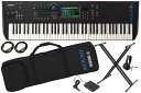 YAMAHA ヤマハ / MODX7+【専用ケース/スタンド/フットスイッチ(FC5)セット!】76鍵 ミュージックシンセサイザー (MODX+)【PNG】