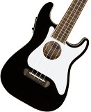 FENDERòաں߸ͭ Fender / Fullerton Strat Uke Black ե  쥦YRK (OFFSALE)