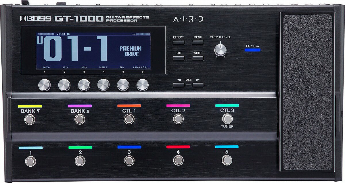 BOSS / GT-1000 [自由自在にサウンドメイクワイヤレスセット] FS-1-WL + EV-1-WL【...