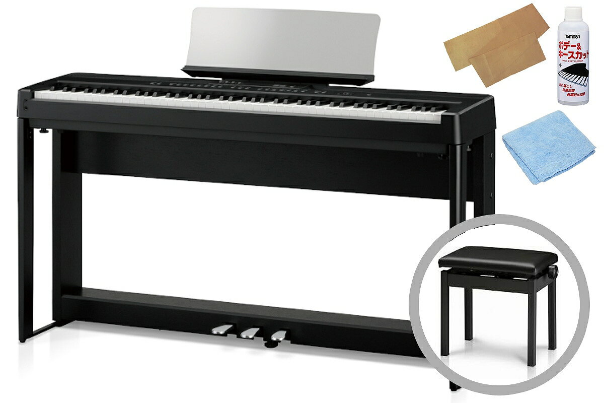 【全国組立設置無料】KAWAI カワイ / ES920B (ブラック)【オプションセット】ポータブル型 デジタルピアノ《お手入れセットプレゼント》【代引不可】