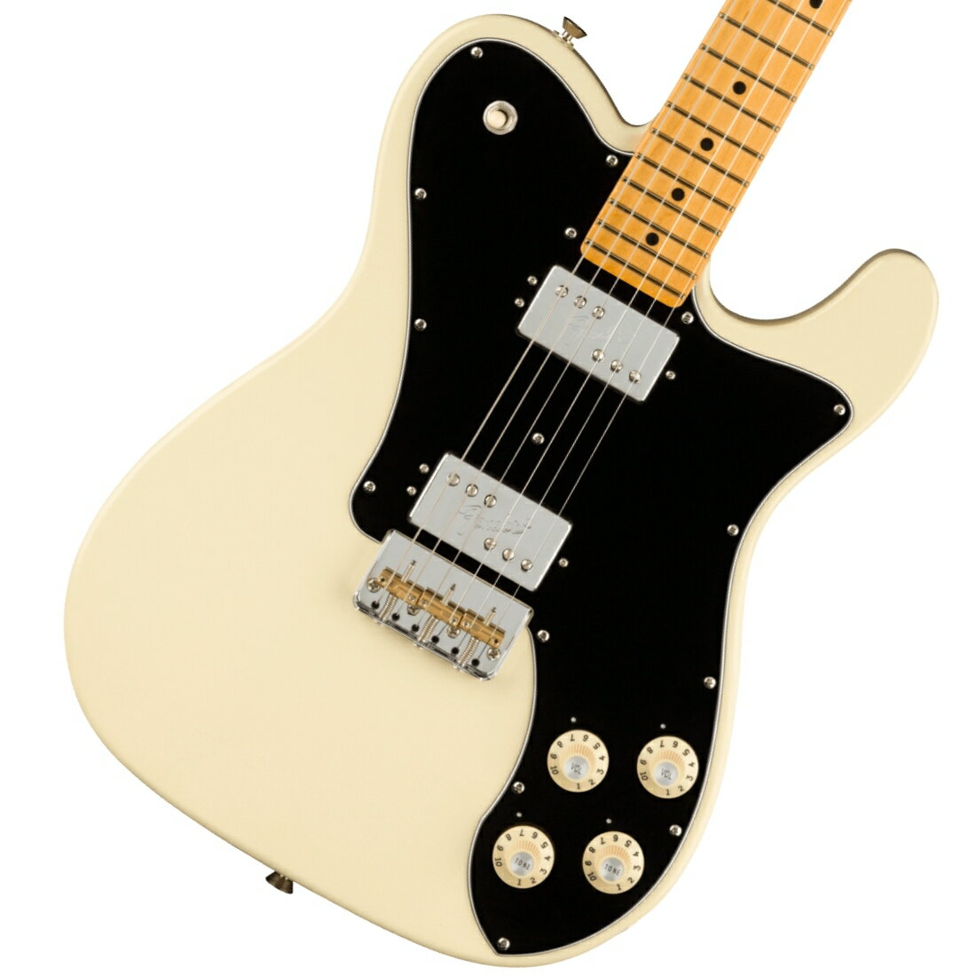 Fender/ American Professional II Telecaster Deluxe Maple Fingerboard Olympic White フェンダー【新品特価】【YRK】《 4582600680067》