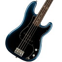 プロアマ問わず大人気のUSA製フェンダー、アメプロがパワーアップして登場！ American Professional II Precision Bass、60年以上に渡る革新、インスピレーション、進化を経て、現代のプレイヤーの要求に応えます。定番の’63 P Bassシェイプネックは、丁寧にエッジがロールオフされ、至高の演奏体験を約束する"Super-Natural"サテン仕上げが施されています。また新たに設計されたネックヒールを採用し、快適なフィーリングとハイポジションへの容易なアクセスを実現しました。新しいV-Mod II Precision BassSplit-Coilピックアップは、これまで以上に繊細なトーンを奏で、Precision Bassらではの圧巻のローエンドを提供します。American Professional II Precision Bass手に馴染む感覚とサウンドの多様性は、手に取り、耳にした瞬間、すぐにお分かりいただけることでしょう。プロの楽器の新たなスタンダードとなるような幅広い改良が、American Professional IIシリーズには詰め込まれています。 主な仕様 Body Material AlderBody Finish Gloss UrethaneControl Knurled Flat-TopFingerboard RosewoodHardware Finish Nickel/ChromeNeck Finish “Super-Natural” Satin Urethane Finish on Back of Neck with Gloss Urethane Headstock FacePickguard 3-Ply BlackPosition Inlays White DotNeck MapleNeck Shape "1963 C"Scale 34" (864 mm)Fingerboard Radius 9.5" (241 mm)Frets 20Frets Size Narrow TallNut BoneNut Width 1.625" (41.3 mm)Middle Pickup V-Mod II Split Single-Coil Precision BassControls Master Volume, Master TonePickup Switching NoneBridge 4-Saddle HiMass Vintage (String-Through-Body or Top-Load)Tuning Machines Fender Lightweight Vintage-Style Keys with Tapered ShaftsStrings Fender USA 7250M Nickel Plated Steel (.045-.105 Gauges), PN 0737250406Case/Gig Bag Deluxe Molded Case (Included) ■付属品：レンチ、ハードケース、メーカー正規保証書 ■保証:2年 ※画像はサンプルです。 複数のモールに掲載されているため、売却に伴う商品情報の削除は迅速を心掛けておりますが必ずしもリアルタイムではございませんので、ご注文後に万一売り切れとなっておりました際は誠に申し訳ございませんがご容赦くださいませ。 UD20201012　