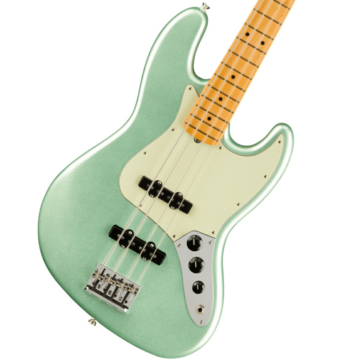 《WEBSHOPクリアランスセール》Fender/ American Professional II Jazz Bass Maple Fingerboard Mystic Surf Green フェンダー【PNG】