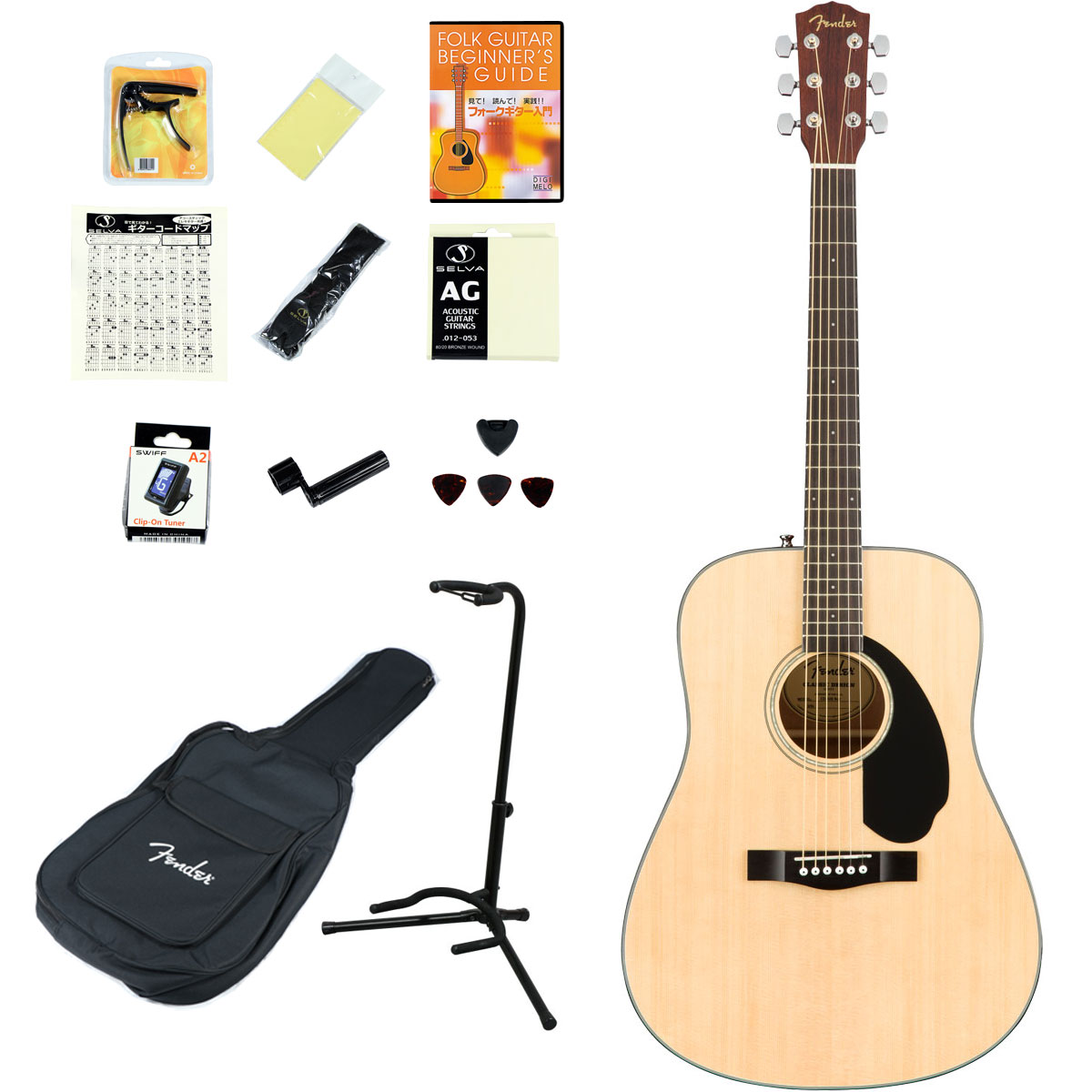 安いFender アコースティックギターの通販商品を比較 | ショッピング情報のオークファン