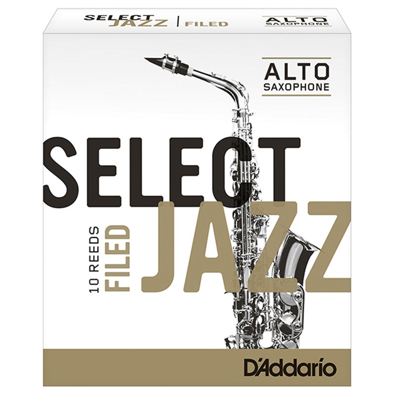 DAddario Woodwinds / RICO JAZZ SELECT FIELD アルトサックス用リード ファイルド・カット（フレンチ・カット） 10枚入 ジャズセレクト ダダリオ 2H [LRICJZSAS2H] 【お取り寄せ商品】